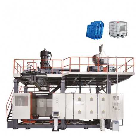 Mesin Blow Moulding 2000ltr untuk Palet Wajah Ganda