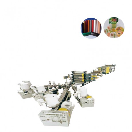 PP, EVA, EVOH, PS dan PE Multi-Layer Sheet Co-Extrusion Line