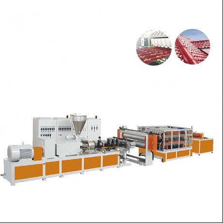 Lini Ekstrusi Papan Bergelombang & Atap Berinsulasi Panas Satu/Berlapis Ganda PVC dari Jwell Machinery China