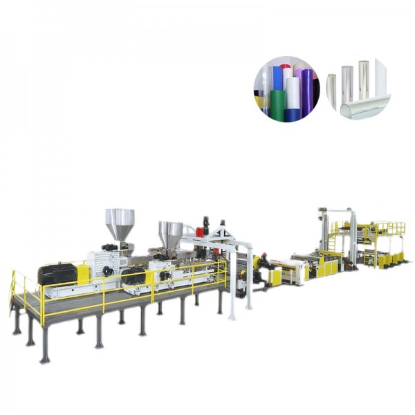 Garis Ekstrusi Lembar PET Berventilasi Twin Screw Dryer